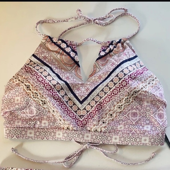 Athleta Aqualuxe Kitten Kisses Bikini Set Medium 59 - Picture 3 of 16